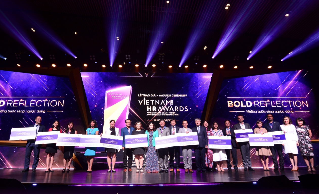 All the winners of Vietnam HR Awards 2018