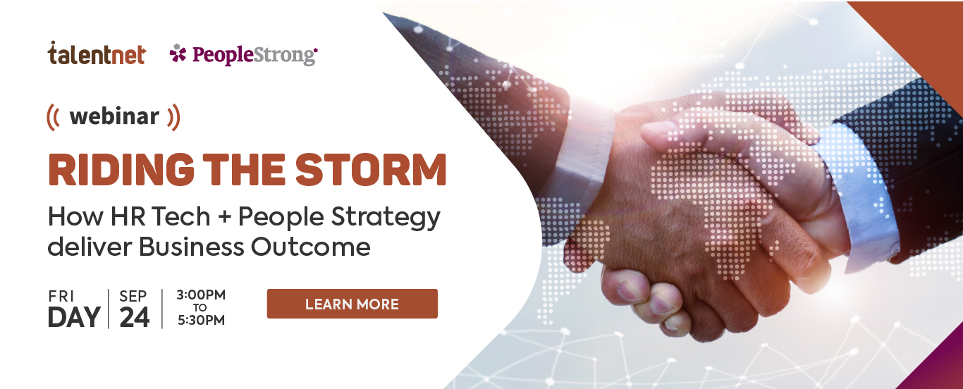 Riding the Storm: How HR Tech & People Strategy delivers Business Outcome