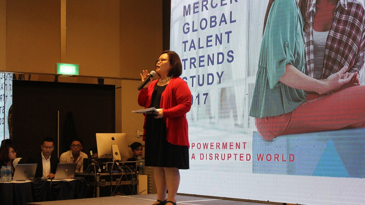 Bà Joanna Yeoh - Trưởng phòng Giải pháp nguồn nhân lực (Talentnet Corporation)