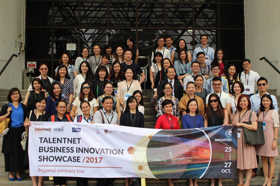 Talentnet Business Innovation Showcase 2017 in Singapore
