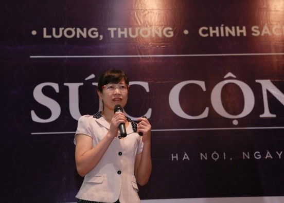 Bà Trần Thanh Mai - Giám đốc nhân sự quốc gia - IBM Việt Nam